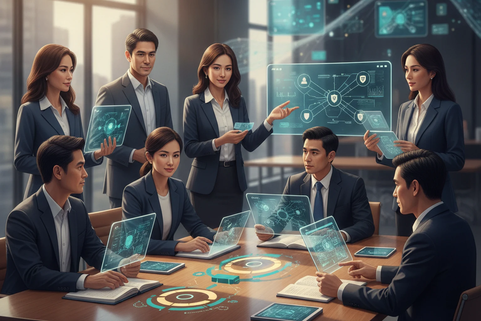 Research Brief: Call Center Virtual Assistant Operations Access Governance editorial illustration