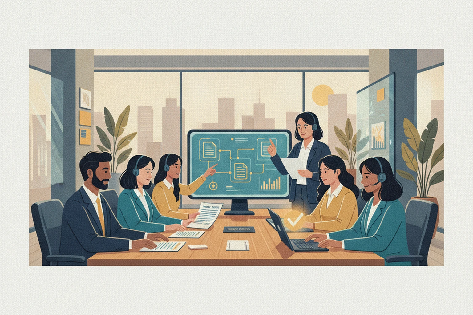 Research Brief: Call Center Virtual Assistant Operations Source Quality Evidence editorial illustration